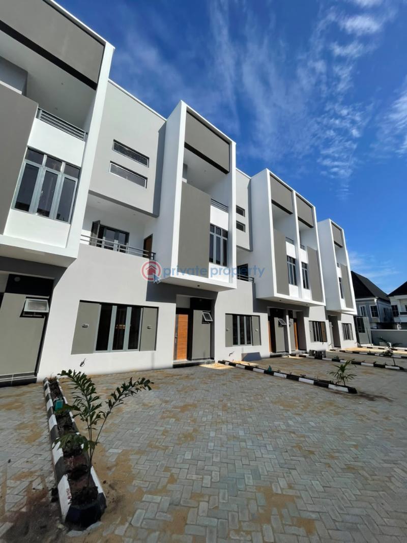 4 bedroom Terrace For Rent Secured Estate Osapa Lekki Lagos - 0