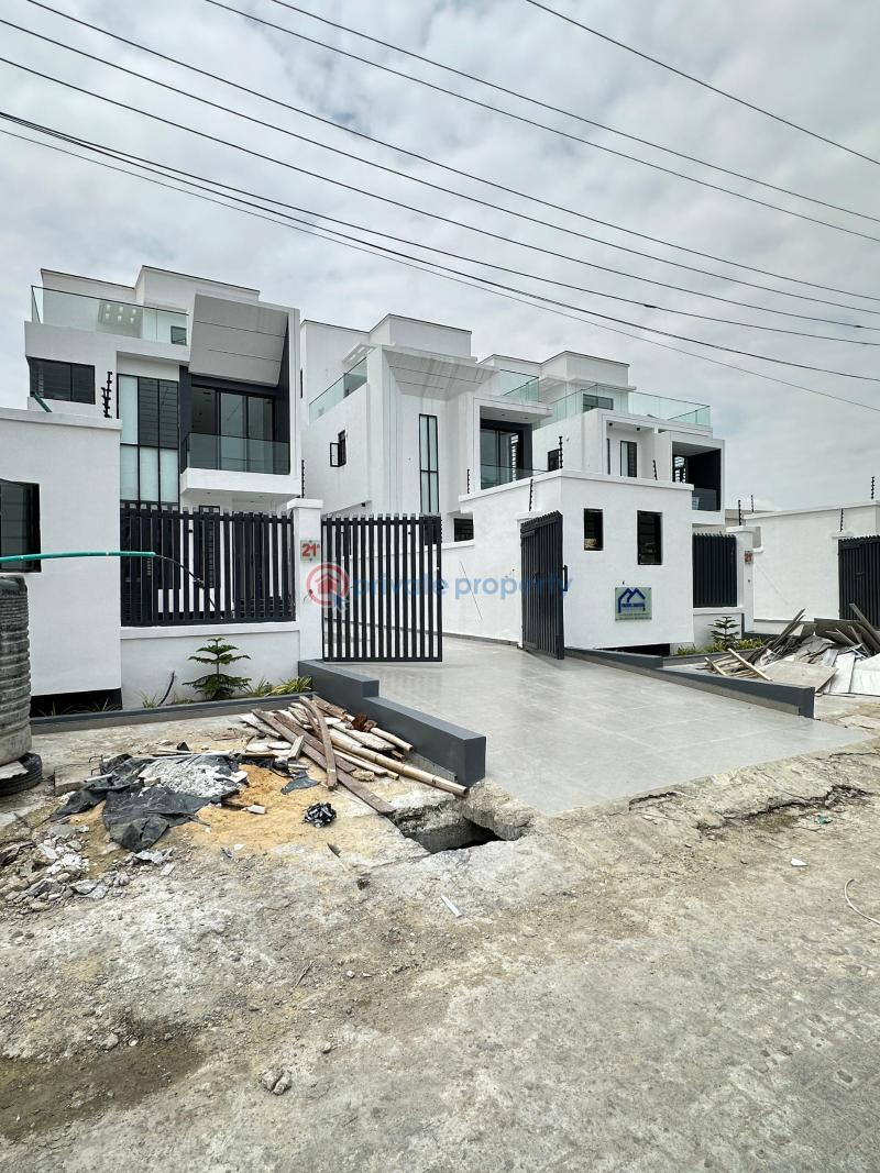 Newly build 4 bedroom detached - 1 5 bedroom Terraced Duplex For Sale Lekki Phase 1 Lagos - 1