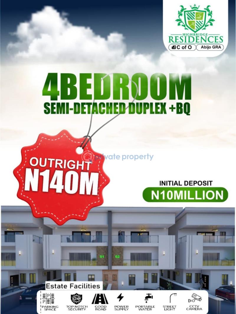 Newly built - 3 3 bedroom Detached Duplex For Sale Abijo Ajah Lagos - 3
