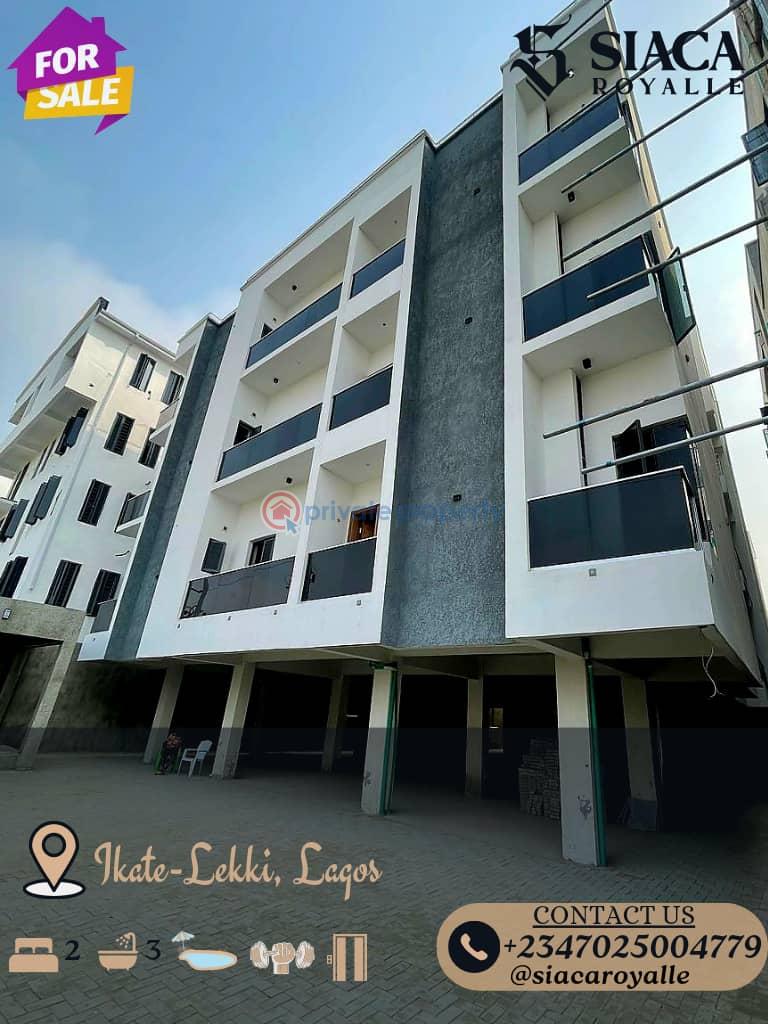 Newly built 2-bedroom apartment - 0 2 bedroom Flat & Apartment For Sale Ikate, Lekki Lekki Phase 1 Lagos - 0