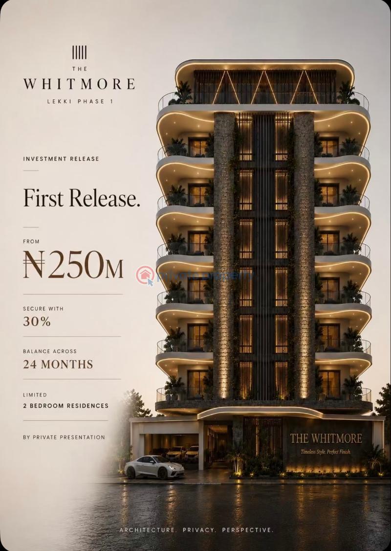 2 bedroom Block Of Flats For Sale Lekki Phase 1 Lagos