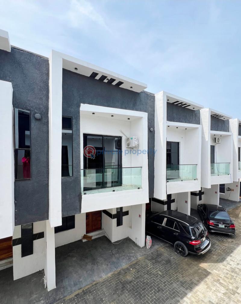 4 bedroom Terraced Duplex For Sale Secure Estate At Ikota Lekki Ikota Lekki Lagos - 1