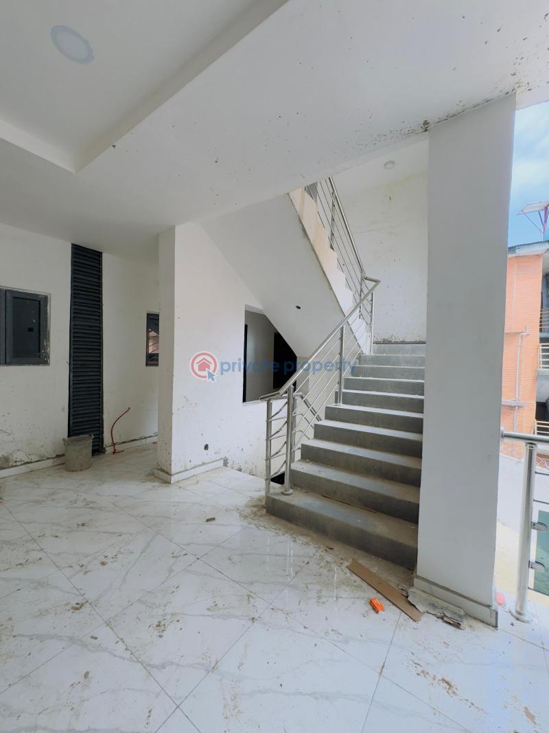 3 bedroom Block Of Flats For Sale Newly Built 3 Bedroom Apartment With Bq Gbagada Lagos - 1