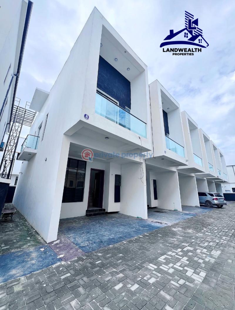 3 bedroom Terraced Duplex For Sale Secure Estate At Ikota Lekki Ikota Lekki Lagos - 0