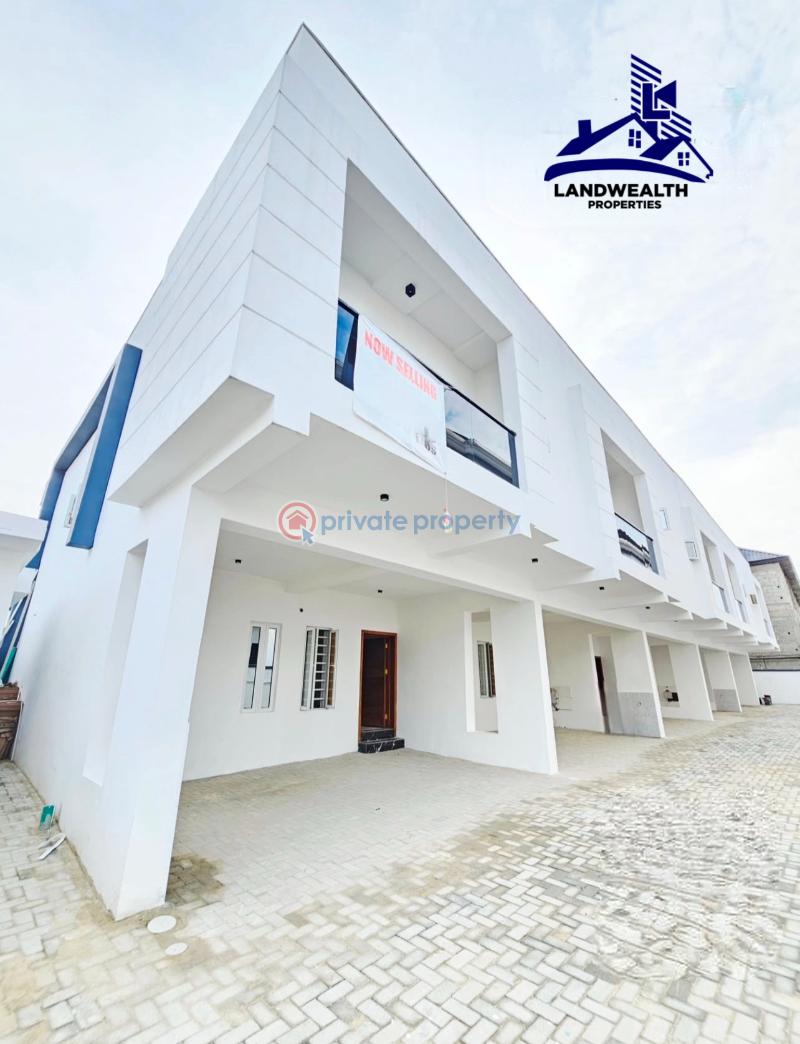 3 bedroom Terraced Duplex For Sale Secure Estate At Sangotedo Lagos Sangotedo Ajah Lagos - 0