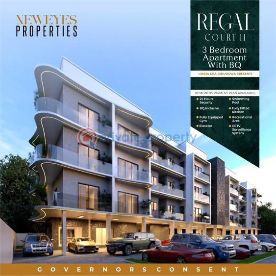 3 bedroom Block Of Flats For Sale Ikeja GRA Lagos - 0