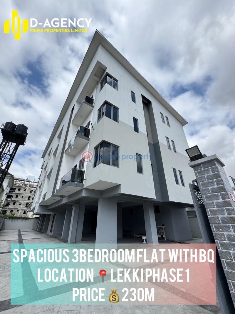 3 bedroom Block Of Flats For Sale Lekki Phase 1 Lagos - 0