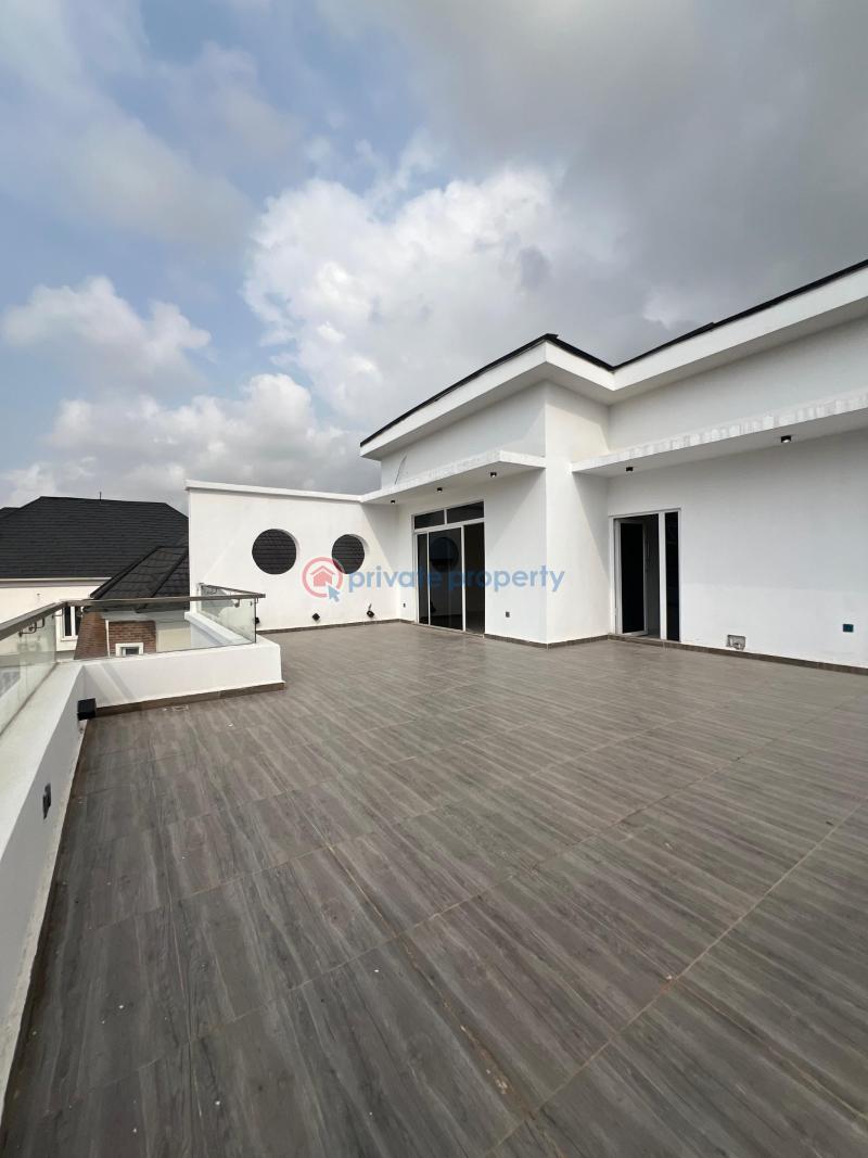 Newly built 4 bed duplex with 1 study room - 14 4 bedroom Detached Duplex For Sale Oral Estate Lekki Lagos - 14