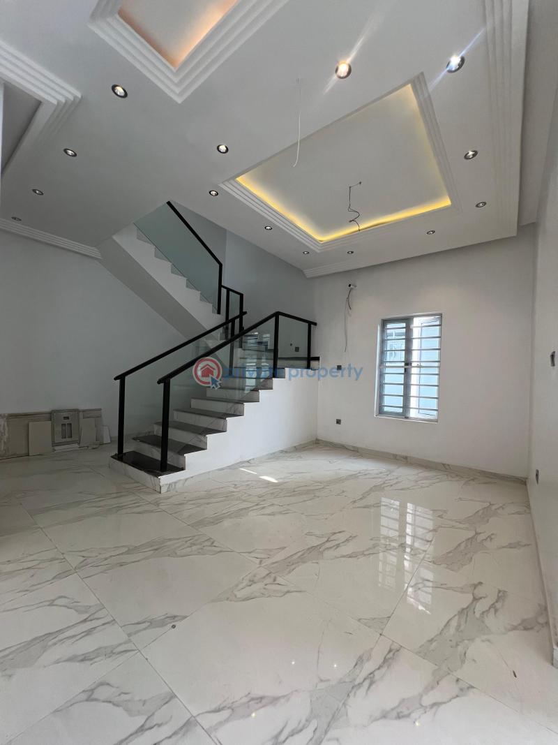 Newly built 4 bed duplex with 1 study room - 4 4 bedroom Detached Duplex For Sale Oral Estate Lekki Lagos - 4
