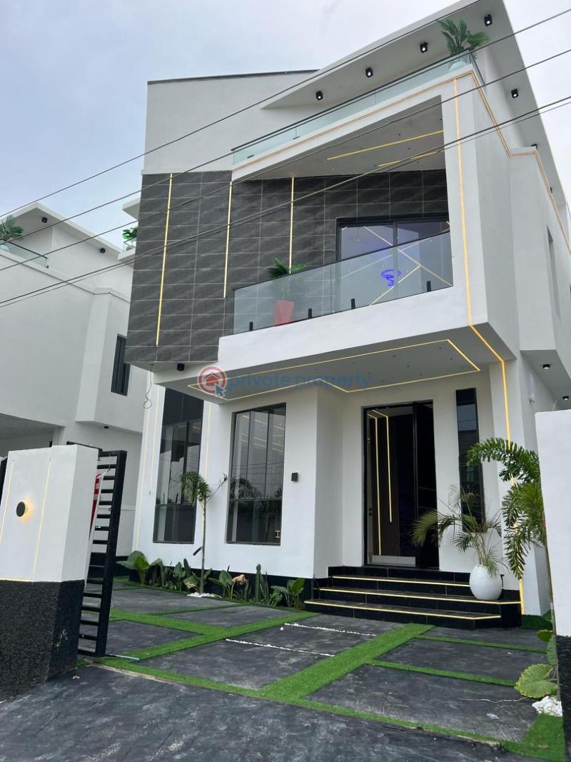 Newly built 4 bed duplex with 1bq - 1 4 bedroom Detached Duplex For Sale Ado Ajah Lagos - 1