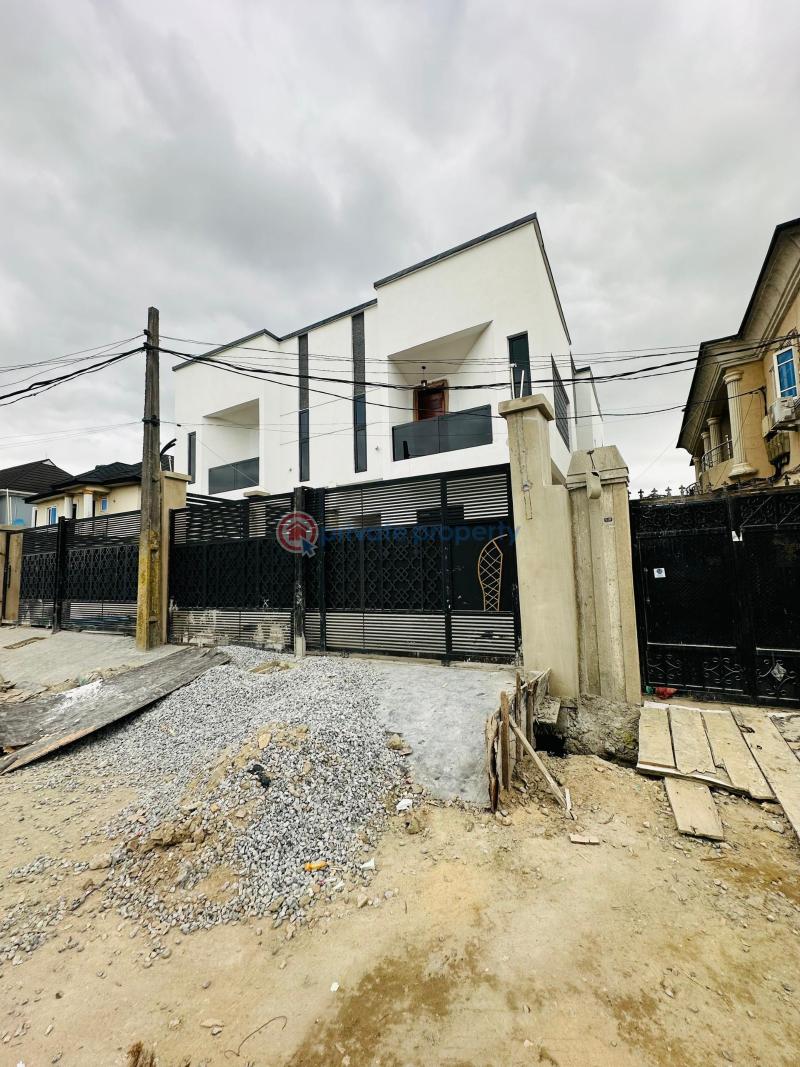 Newly built 4 bedroom detached duplex - 1 4 bedroom Detached Duplex For Sale Gbagada Lagos - 1