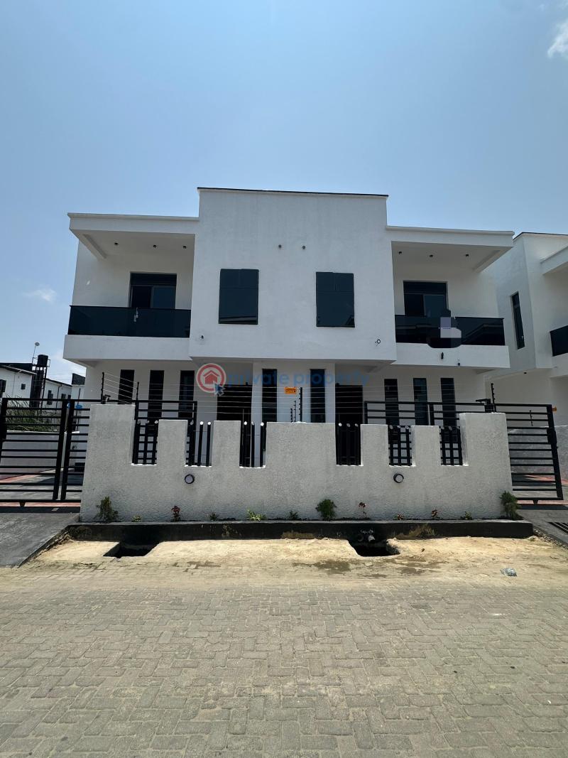 Newly built 4 bedroom semi detached duplex  for sale ajah lekki , lagos - 0 4 bedroom Semi detached Duplex For Sale Lekki Palm City Estate Ajah Lagos - 0