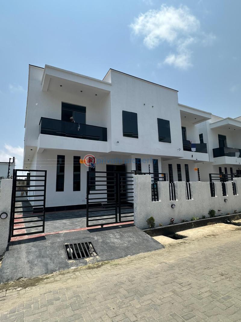 Newly built 4 bedroom semi detached duplex  for sale ajah lekki , lagos - 11 4 bedroom Semi detached Duplex For Sale Lekki Palm City Estate Ajah Lagos - 11