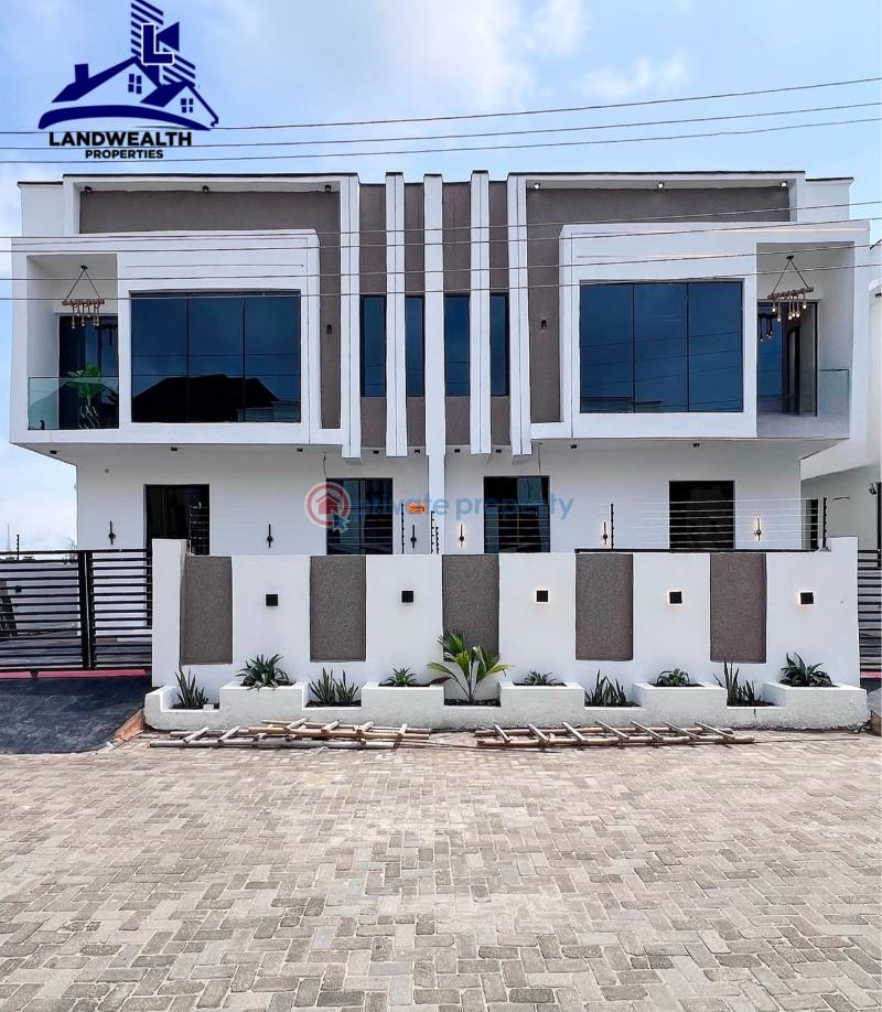 4 bedroom Semi detached Duplex For Sale Secure Estate At Ajah Lekki Ajah Lagos - 0