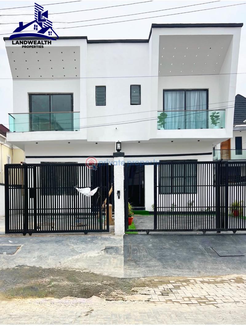 4 bedroom Semi detached Duplex For Sale Secure Estate At Chevron Lekki Chevron Drive Lekki Lagos - 0