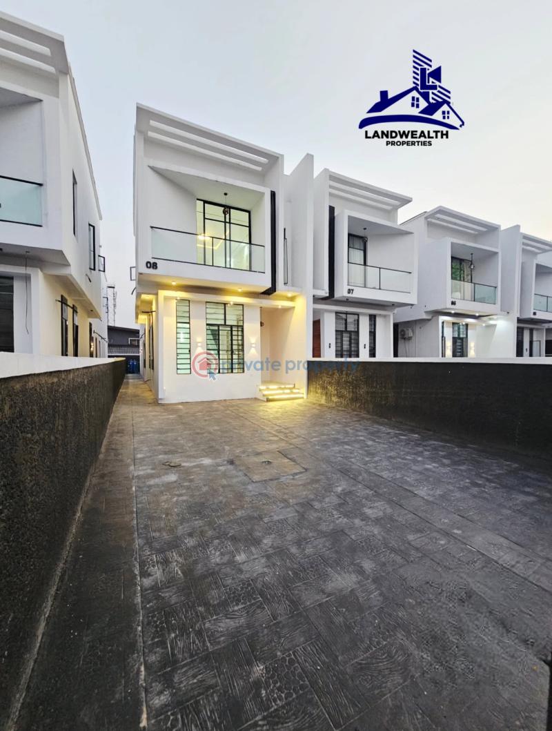 4 bedroom Semi detached Duplex For Sale Idado Lekki Lagos
