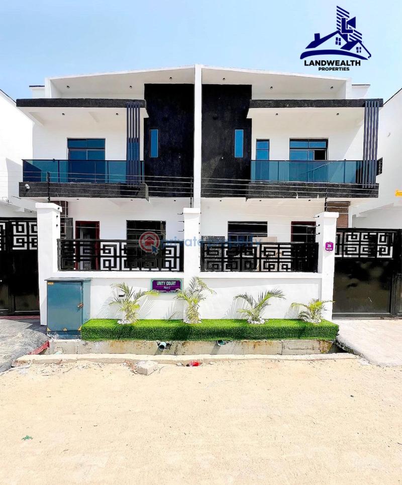 4 bedroom Semi detached Duplex For Sale Secure Estate Ikota Lekki Lagos - 0