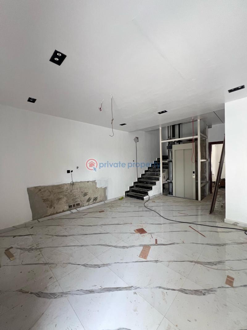 Newly built 4 bedroom semidetached duplex  with a private elevator - 4 4 bedroom Detached Duplex For Sale Old Ikoyi Lagos - 4