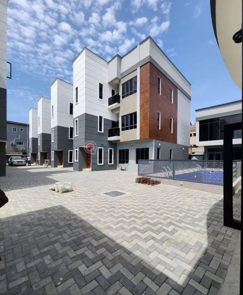 4 bedroom Terraced Duplex For Sale Ikate Elegushi Lekki Lagos - 0