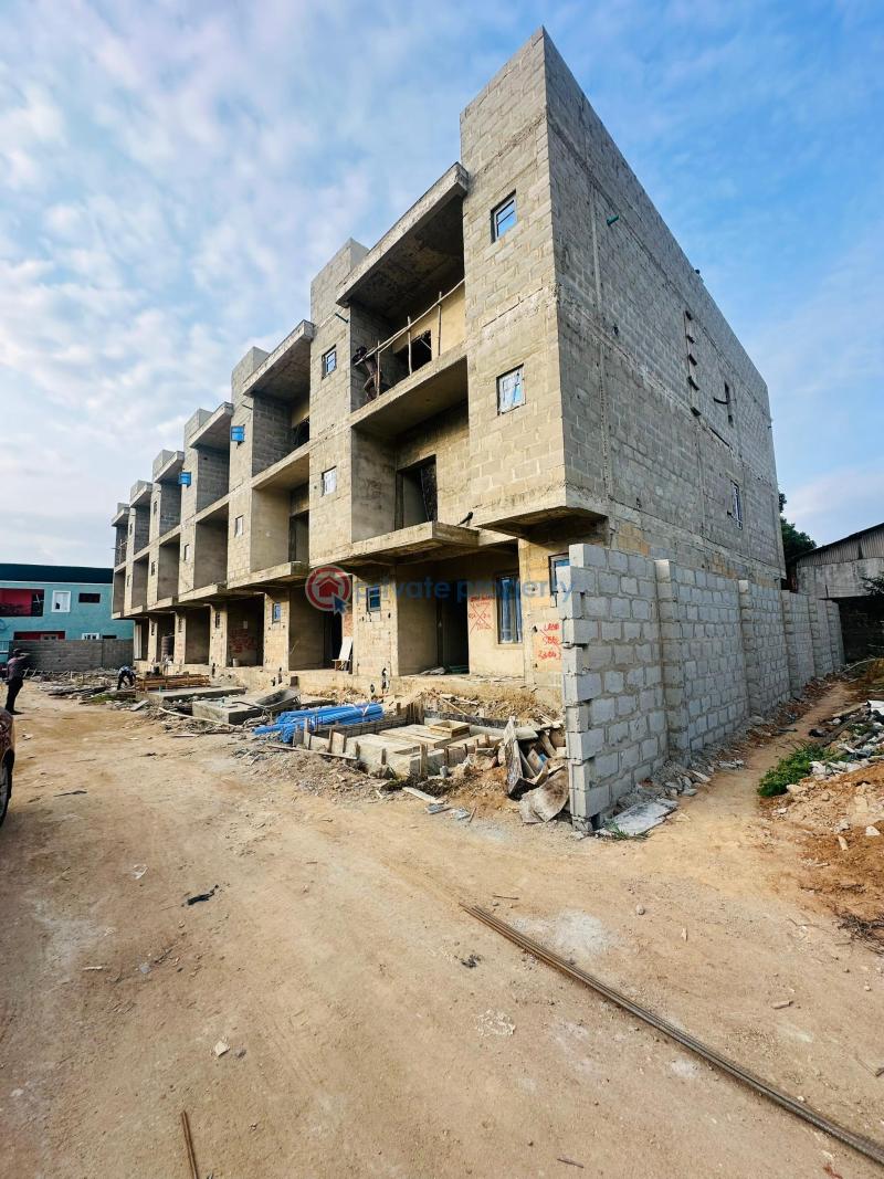 Newly built 4 bedroom terrace duplex - 2 4 bedroom Terraced Duplex For Sale Oko Oba Agege Lagos - 2