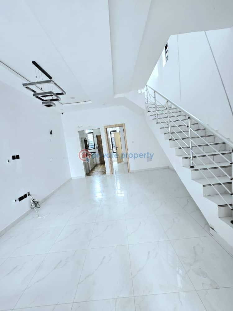 Newly built 4-bedroom terrace duplex for sale - 1 4 bedroom Terraced Duplex For Sale Chevron Drive Lekki Lagos - 1