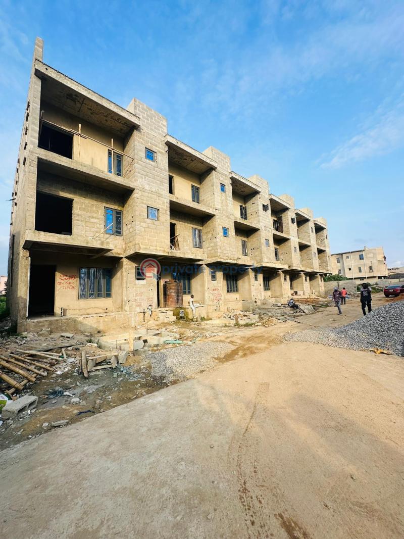 Newly built 4 bedroom terrace duplex - 1 4 bedroom Terraced Duplex For Sale Oko Oba Agege Lagos - 1
