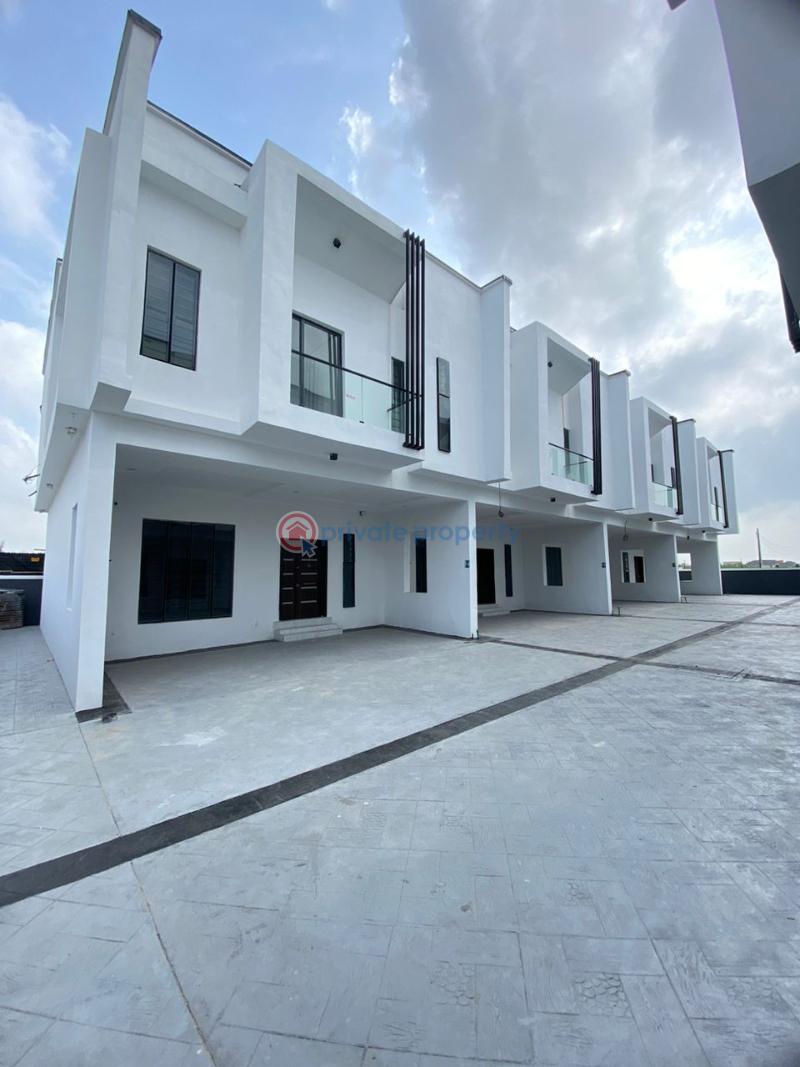 4 bedroom Terraced Duplex For Sale Orchid Road Chevron Drive Lekki Lagos - 1