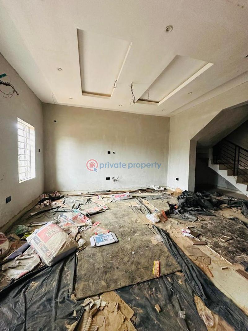 Newly built 4 bedroom terrace duplex with a room bq - 6 4 bedroom Terraced Duplex For Sale Dopemu  Agege Lagos - 6
