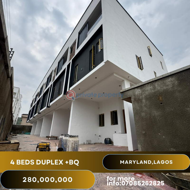 4 bedroom Terraced Duplex For Sale Maryland Lagos - 0