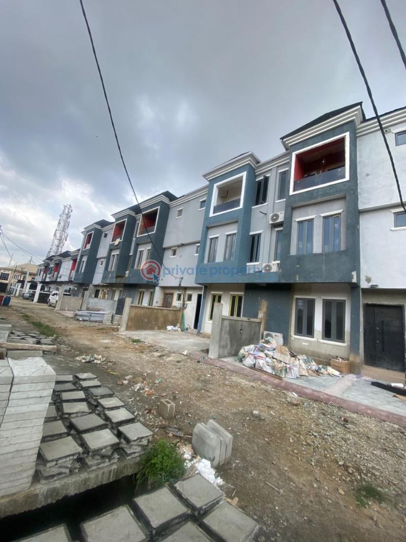 Newly built 4 bedroom terrace duplex with bq 4 bedroom House For Sale Ifako Gbagada Gbagada Lagos