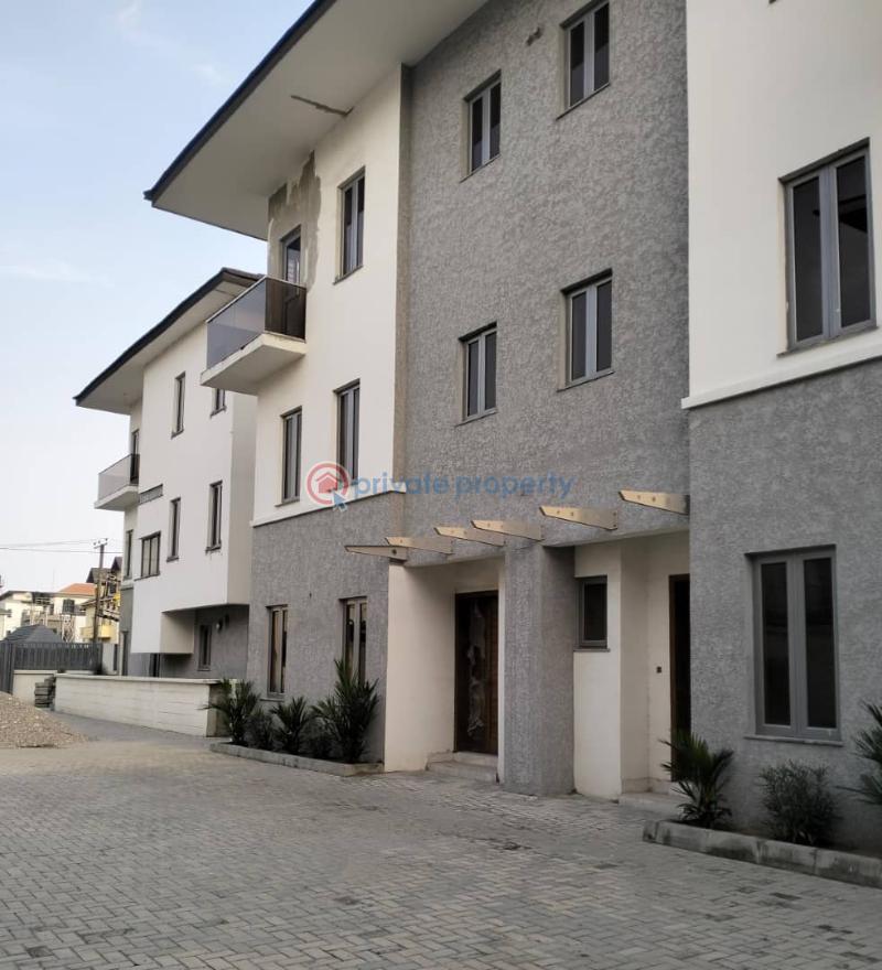 Newly built 4 bedroom terrace duplex with bq. - 13 4 bedroom Terraced Duplex For Rent New Road, Alpha Beach Lekki Lagos. Igbo Efon Lekki Lagos - 13
