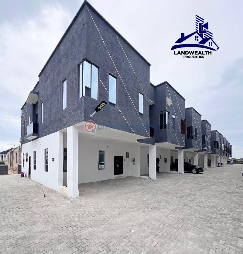 Newly built 4 bedroom terrace duplexes - 0 4 bedroom Terraced Duplex For Sale Secure Estate At Ajah Lagos Ajah Lagos - 0