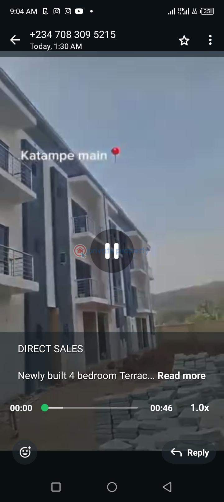 Newly built 4 bedroom terrace for sale - 1 4 bedroom Terrace For Sale Katampe Estate Abuja Katampe Main Abuja Phase 2  - 1
