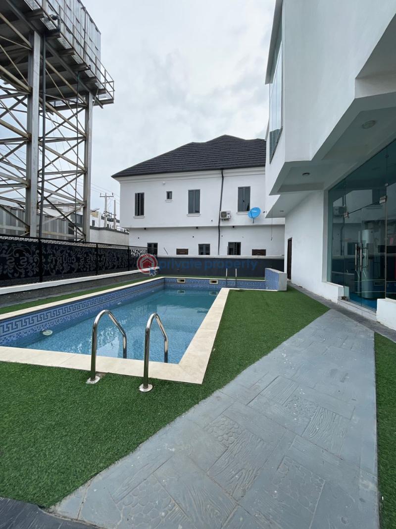 Newly built 4bed duplex - 6 4 bedroom Semi detached Duplex For Sale Orchid Chevron Drive Lekki Lagos - 6