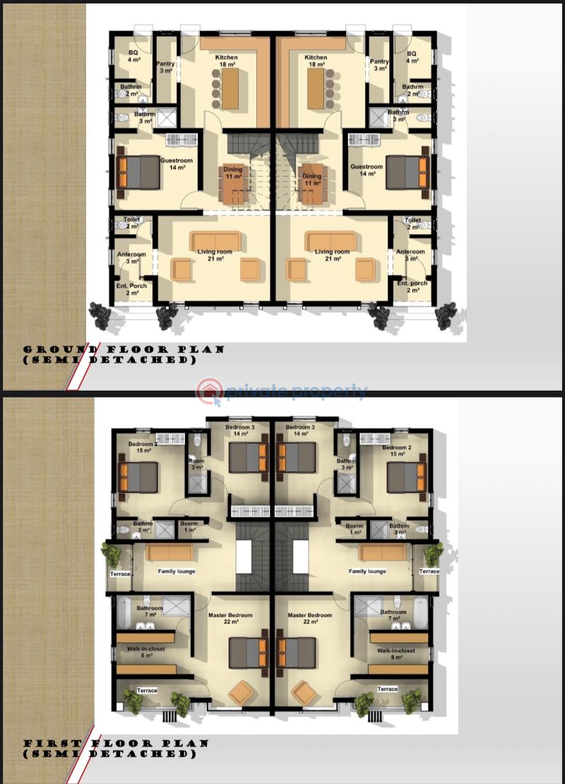 Newly built 4bedroom fully detached & semi detached duplex ogba lagos - 3 4 bedroom Duplex For Sale Ifako-ogba Lagos - 3