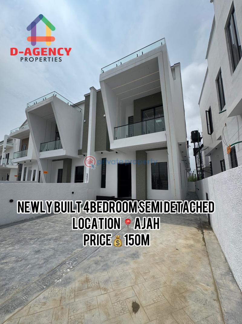 4 bedroom Semi detached Duplex For Sale Ajah Lagos - 0