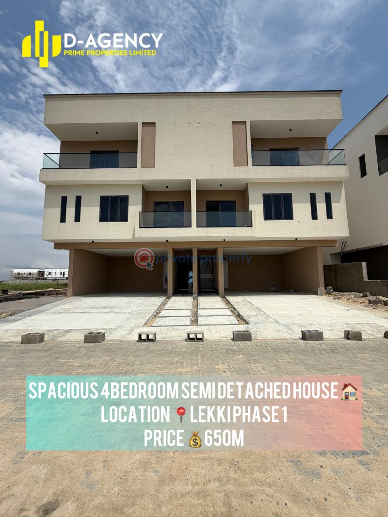 4 bedroom Semi detached Duplex For Sale Lekki Phase 1 Lagos - 0