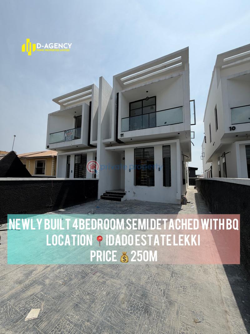 4 bedroom Semi detached Duplex For Sale Idado Lekki Lagos - 0