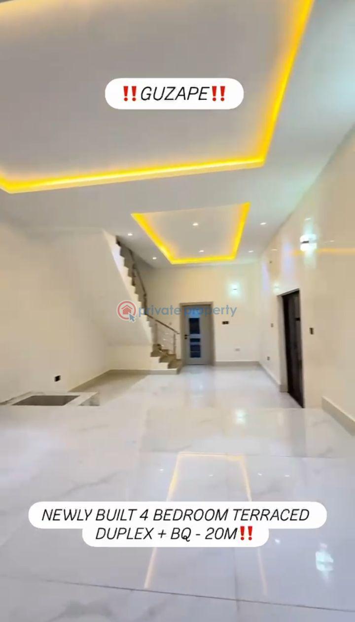4 bedroom Terraced Duplex For Rent Guzape Main Abuja Guzape Abuja Phase 1  - 0