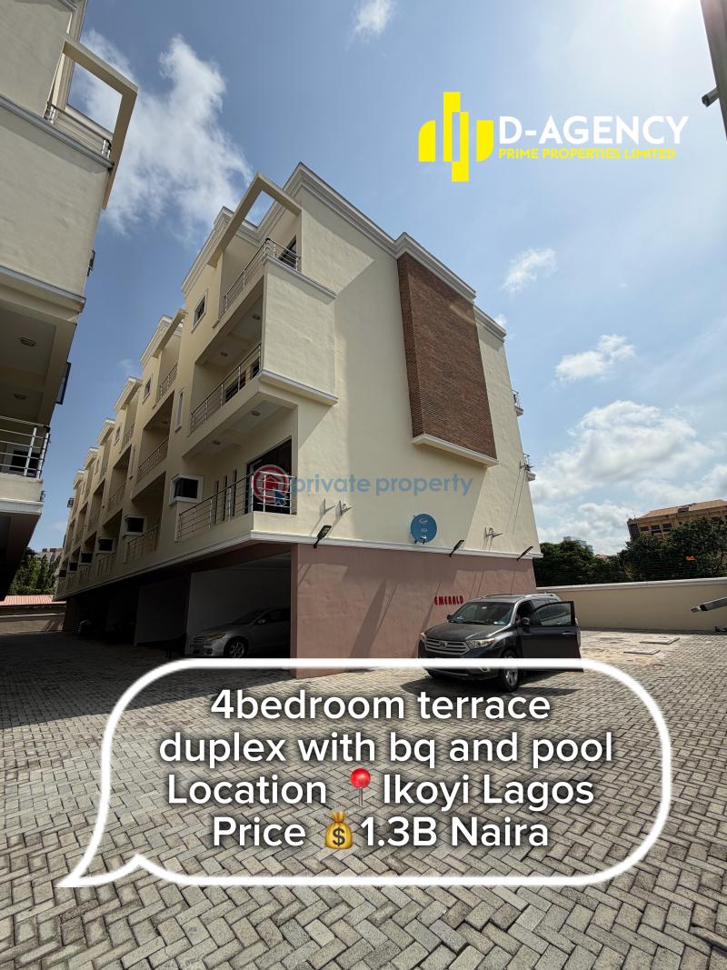 4 bedroom Terrace For Sale Ikoyi Lagos - 0