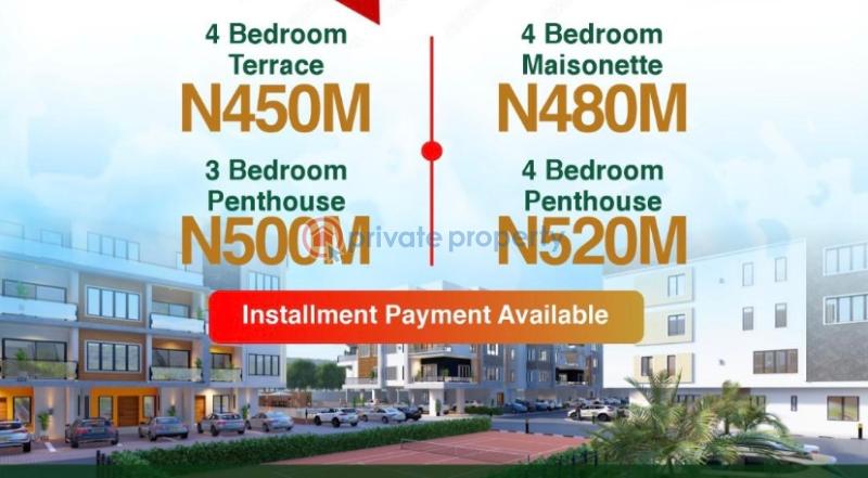 Newly built 4bedrooms terrace, 4bedroom maisonette, 3bedroom penthouse at ikeja gra - 23 4 bedroom Terraced Duplex For Sale Ikeja GRA Lagos - 23