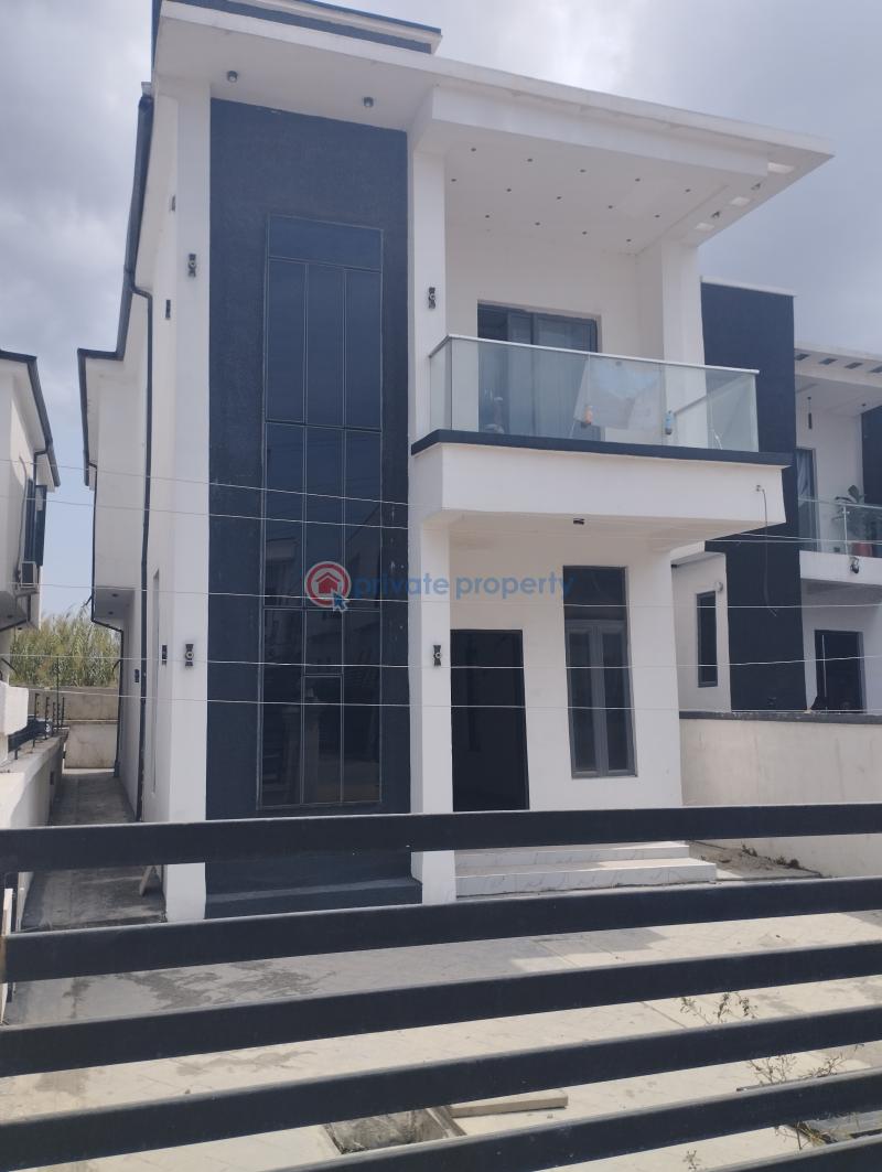 Newly built 4beds detached duplex with bq for rent in a secured gated estate ajah - 22 4 bedroom Detached Duplex For Rent Estate Ajah Lagos - 22