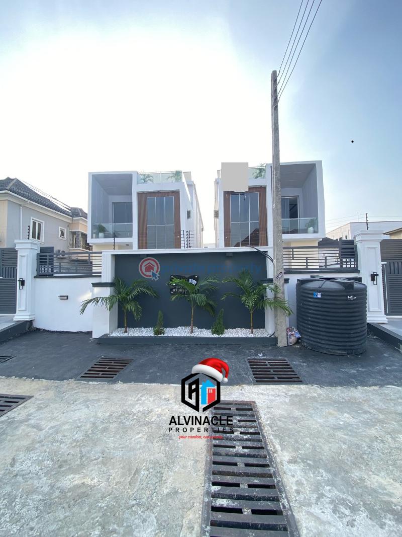5 bedroom Detached Duplex For Sale Chevy View Chevron Drive Lekki Lagos - 0