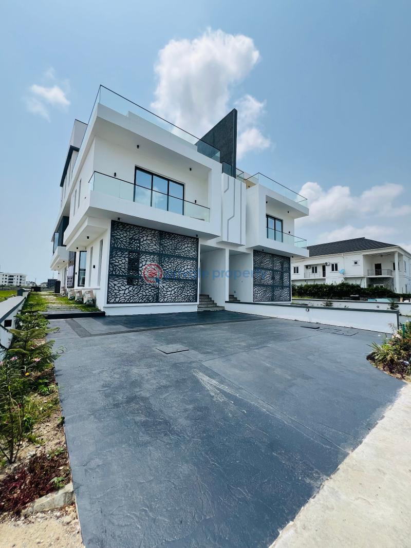 5 bedroom Semi detached Duplex For Sale Cowrie Creek Ikate Elegushi Lekki Lagos - 1