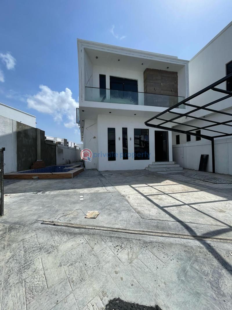 Newly built 5 bed duplex with swimming pool - 0 5 bedroom Detached Duplex For Sale Orchid Road Along Lekki Expressway Lagos - 0