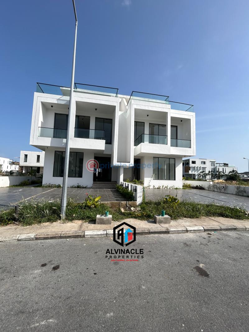 5 bedroom Semi detached Duplex For Sale Cowrie Creek Ikate Elegushi Lekki Lagos - 0