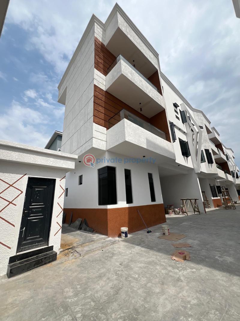 Newly built 5 bed triplex - 1 5 bedroom Semi detached Duplex For Sale Osapa London Osapa Lekki Lagos - 1