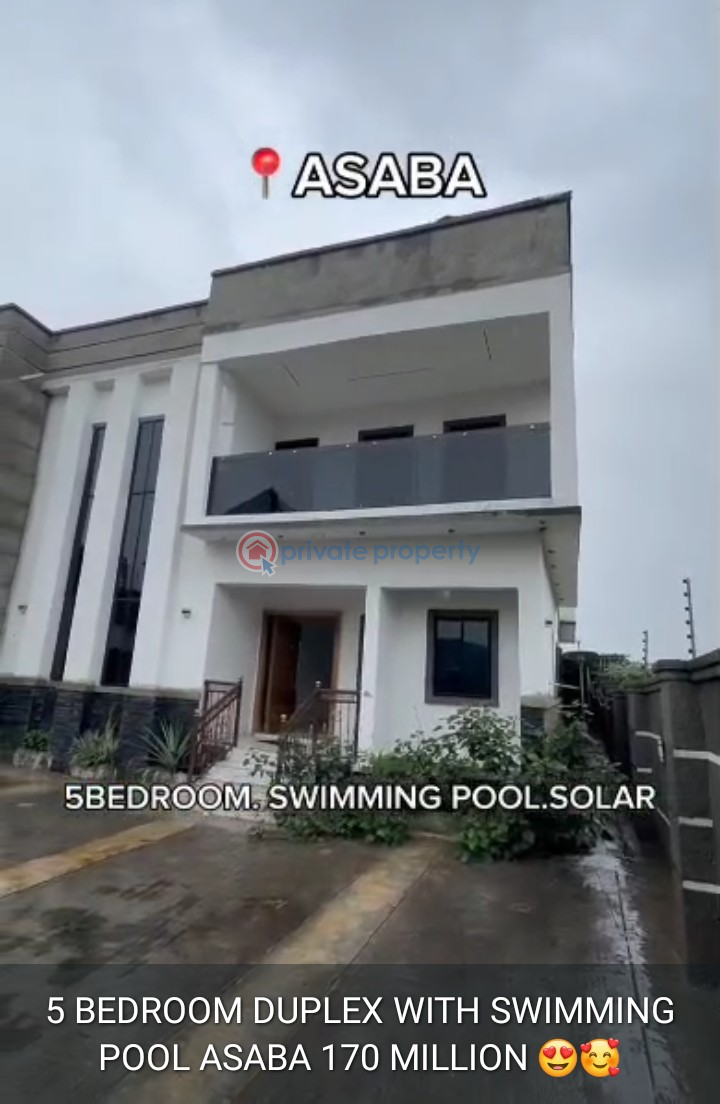 5 bedroom Detached Duplex For Sale Asaba Delta