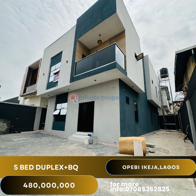 5 bedroom Detached Duplex For Sale Opebi Ikeja Lagos - 0