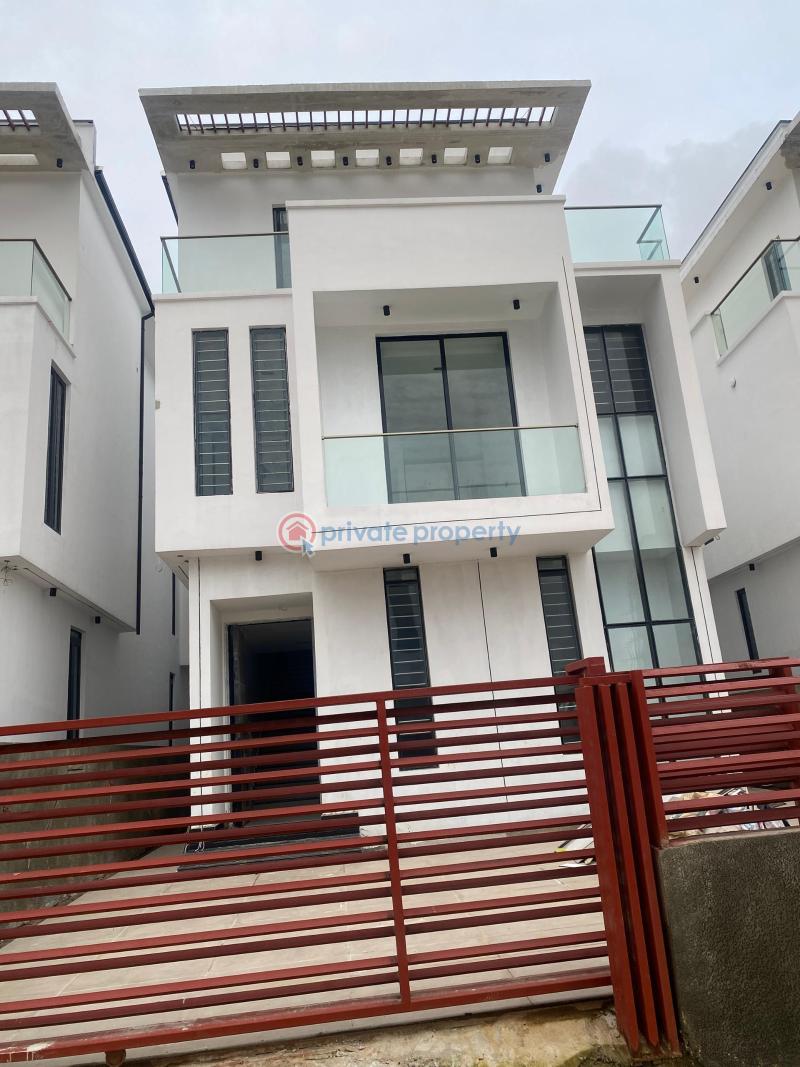 Newly built 5  bedroom detached house - 4 5 bedroom Detached Duplex For Sale Chevron Toll Fate Lekki Lagos Chevron Drive Lekki Lagos - 4